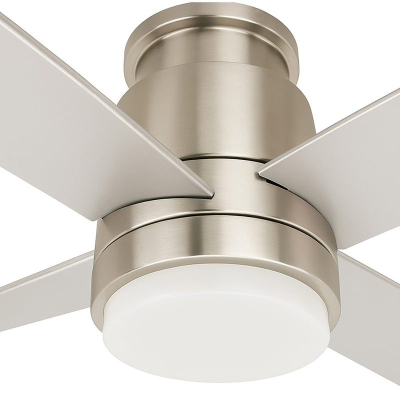 AFX Lighting Ross 1Lt 52" 4 Blade LED Fan, NK/FR/Remote