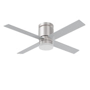 AFX Lighting Ross 1Lt 52" 4 Blade LED Ceiling Fan, Nickel/FR - RSSN524LDCSNSL-WS