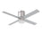 AFX Lighting Ross 1Lt 52" 4 Blade LED Ceiling Fan, Nickel/FR - RSSN524LDCSNSL-WS