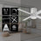 AFX Lighting Ross 1Lt 52" 4 Blade LED Ceiling Fan, Nickel/FR