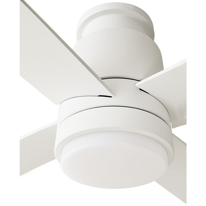 AFX Lighting Ross 1Lt 52" 4 Blade LED Ceiling Fan, WH/FR