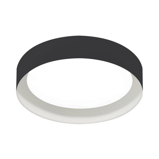 AFX Lighting Reveal 1Lt 16" Flush Mount, Black, White, White