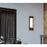 AFX Lighting Rowan 1 Light 20" LED Wall Sconce, Bronze/White