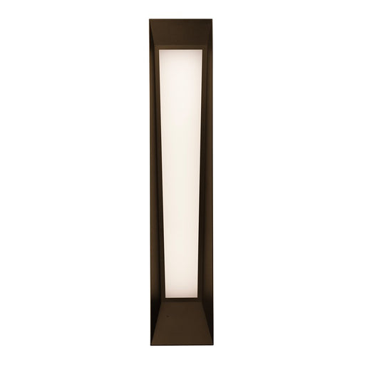 AFX Lighting Rowan 1 Light 36" LED Wall Sconce, Bronze/White