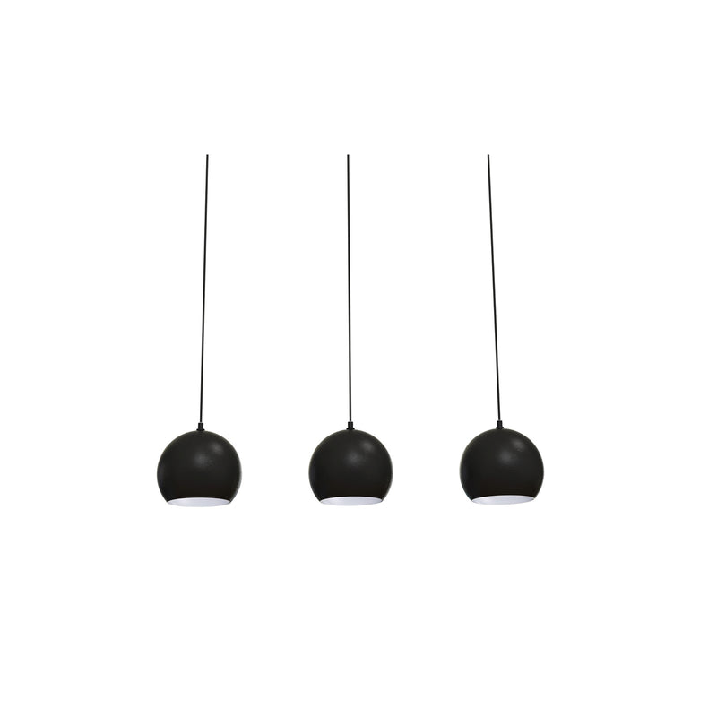 AFX Lighting Roxy 36in 3-Light Linear Pendant | Modern White and White Steel | Kitchen Island & Dining Room | 7.88 x 36 x 6.25 in | Model RXYP08WHLNR3