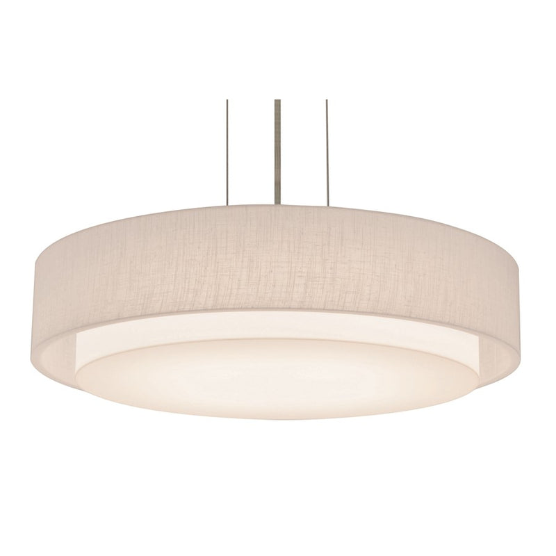 AFX Lighting Sanibel LED Pendant, Satin Nickel
