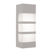 AFX Lighting State 1Lt 12" LED Outdoor Sconce, Grey/White - SEW0412LAJUDTG