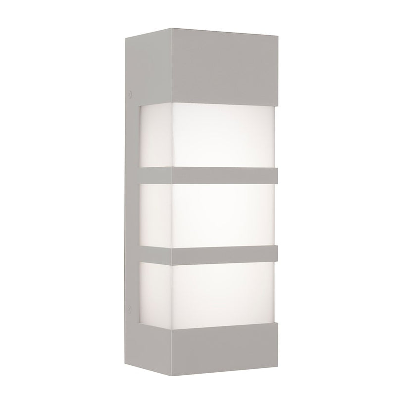 AFX Lighting State 1Lt 12" LED Outdoor Sconce, Grey/White - SEW0412LAJUDTG