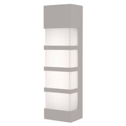 AFX Lighting State 1Lt 17" LED Outdoor Sconce, Grey/White - SEW0517LAJUDTG