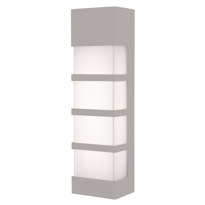 AFX Lighting State 1Lt 17" LED Outdoor Sconce, Grey/White - SEW0517LAJUDTG