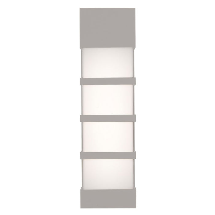 AFX Lighting State 1Lt 17" LED Outdoor Sconce, Grey/White
