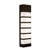 AFX Lighting State 1 Light 24" LED Outdoor Sconce, Bronze/White - SEW0624LAJUDBZ