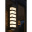AFX Lighting State 1 Light 24" LED Outdoor Sconce, Bronze/White