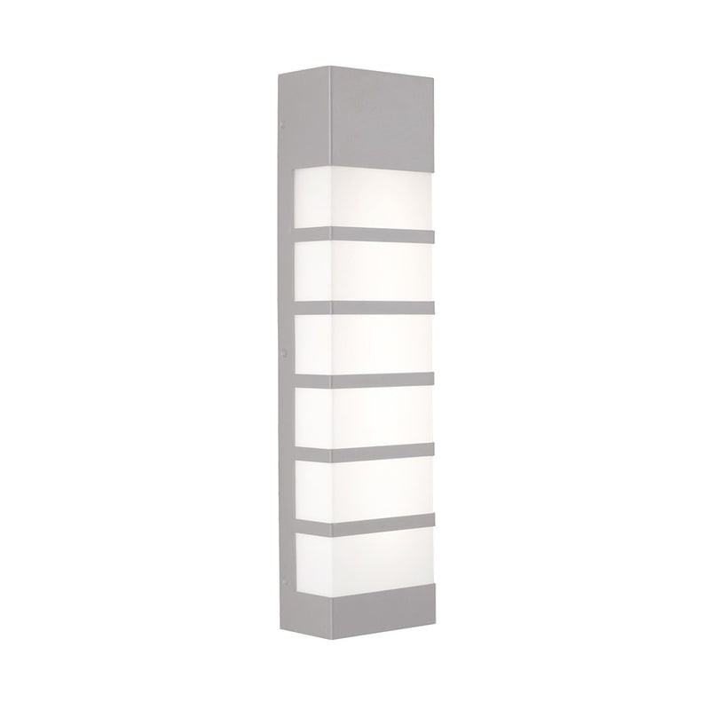 AFX Lighting State 1Lt 24' LED Outdoor Sconce, Grey/White - SEW0624LAJUDTG