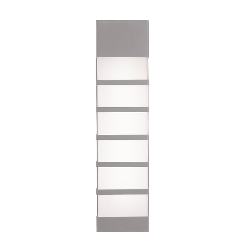 AFX Lighting State 1Lt 24' LED Outdoor Sconce, Grey/White