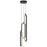 AFX Lting Sienna 3-Lt LED Pendant, Black/White - SIEP99LAJD1BKRND3