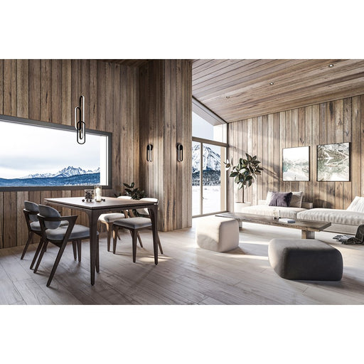 AFX Lting Sienna 3-Lt LED Pendant, Black/White