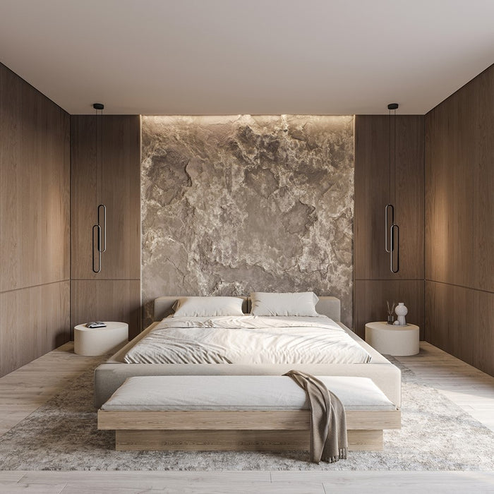 AFX Lting Sienna 3-Lt LED Pendant, Black/White