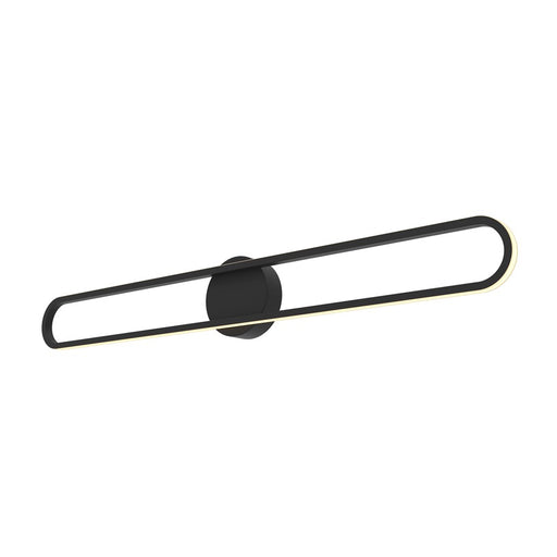 AFX Lighting Sienna 1LT 34'' LED Vanity, Black/White - SIEV3405LAJD1BK