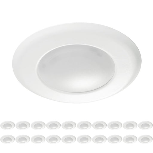 AFX Lighting Slim 1Lt 6" LED Flush Mount, White/Frosted - SLMF04L30D1WH-20