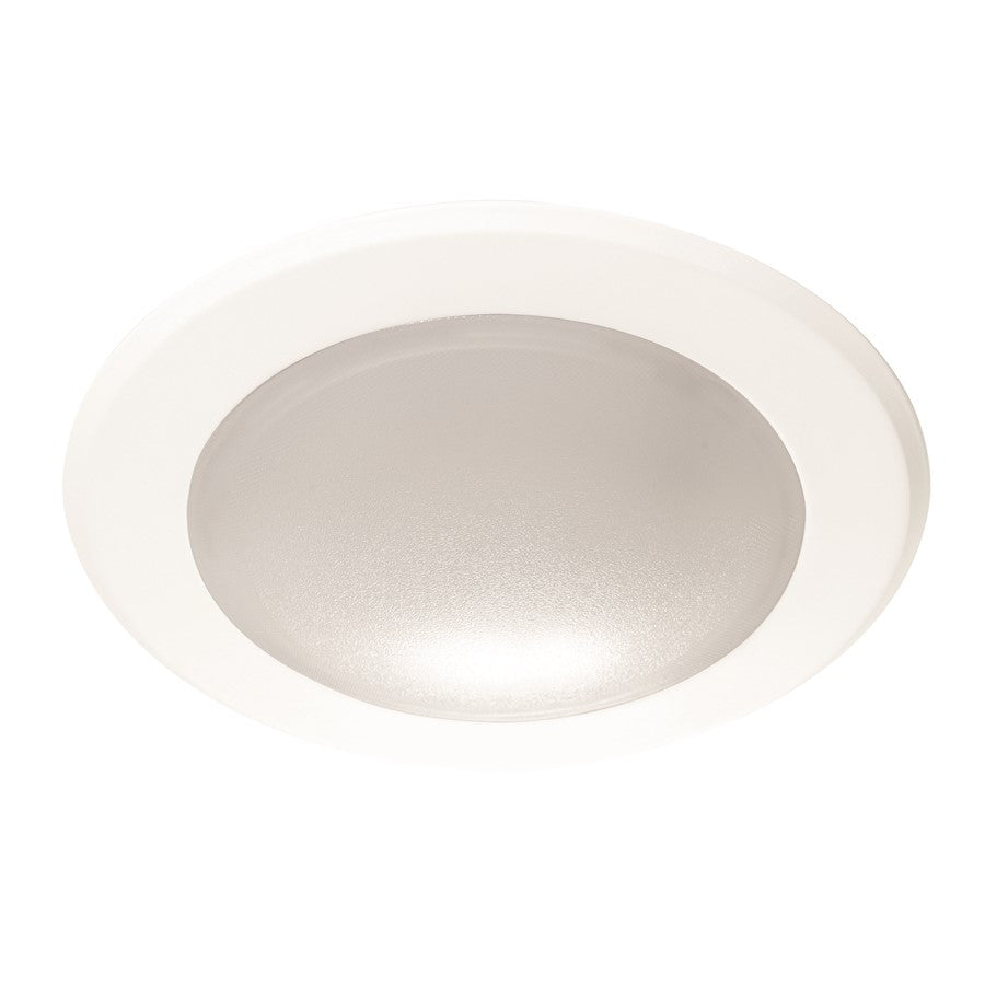 AFX Lighting Slim 1 Light Flushmount, White/Frosted - SLMF06LAJD1WH