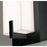 AFX Lighting Sinclair 1 Light 10" LED Wall Sconce, Black/White