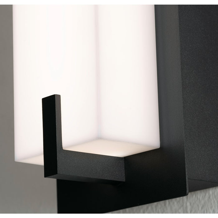 AFX Lighting Sinclair 1 Light 10" LED Wall Sconce, Black/White