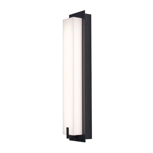 AFX Lighting Sinclair 1 Light 18" LED Wall Sconce, Black/White