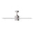 AFX Lighting Santo 1Lt 52" 3 Blade LED Ceiling Fan, NK/FR