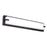 AFX Lighting Sinclair 1 Light 24" LED Vanity Light, Black/White - SNV2405LAJUDBK