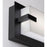AFX Lighting Sinclair 1 Light 24" LED Vanity Light, Black/White