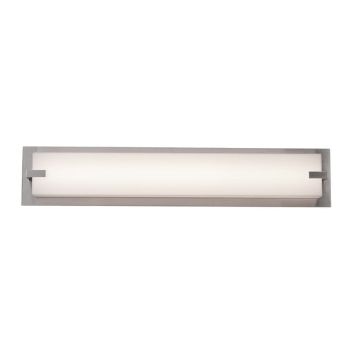 AFX Lighting Sinclair 1Lt 24" LED Vanity Light, Nickel/White