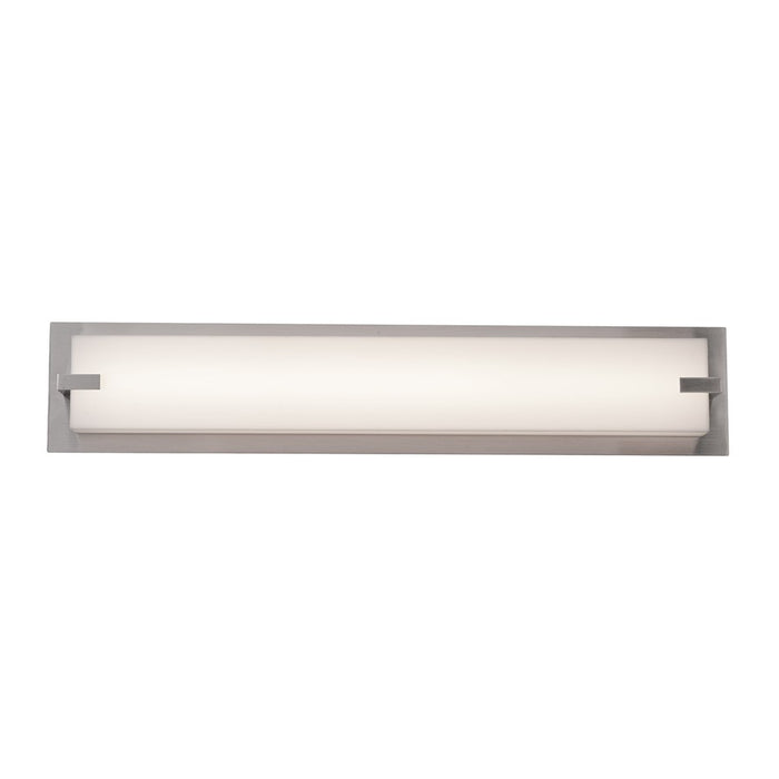 AFX Lighting Sinclair 1Lt 24" LED Vanity Light, Nickel/White