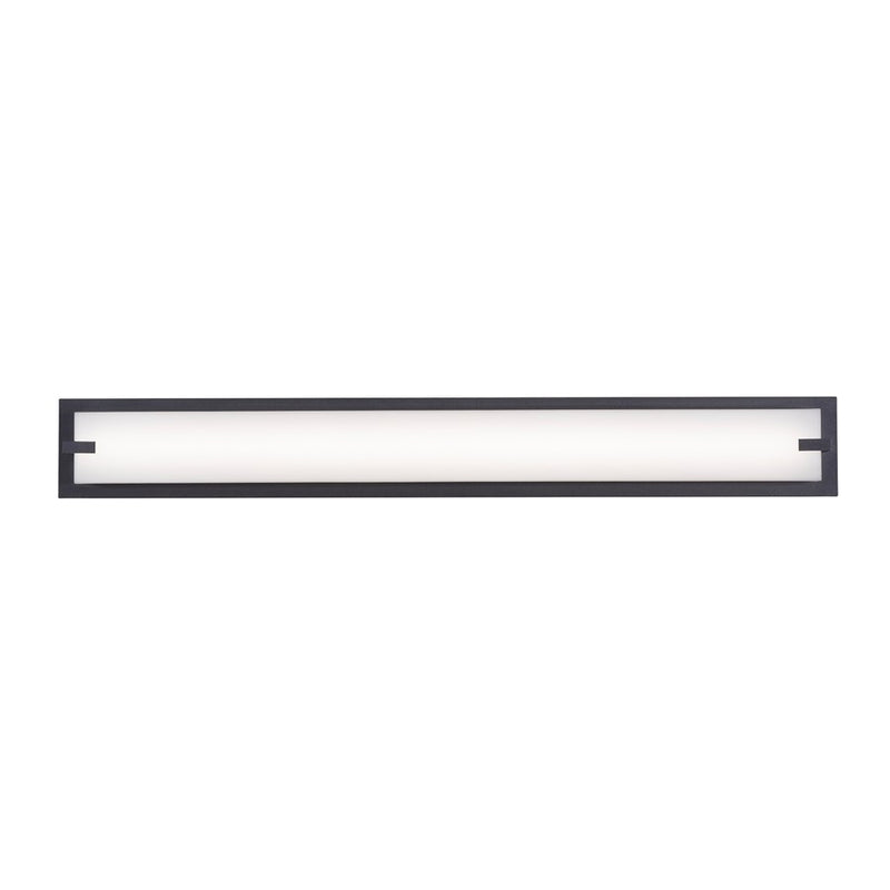 AFX Lighting Sinclair 1 Light 36" LED Vanity Light, Black/White
