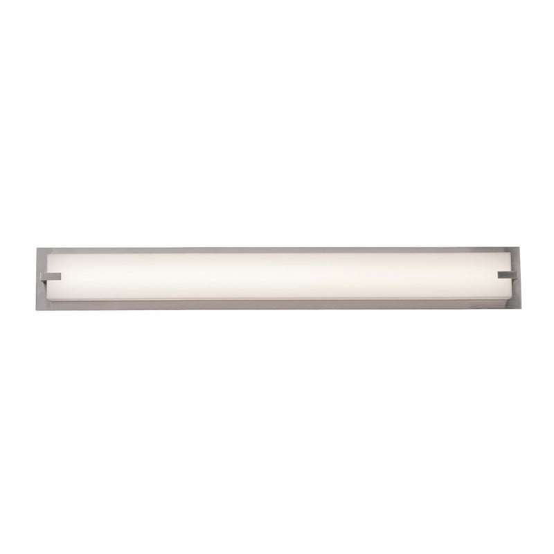 AFX Lighting Sinclair 1Lt 36" LED Vanity Light, Nickel/White