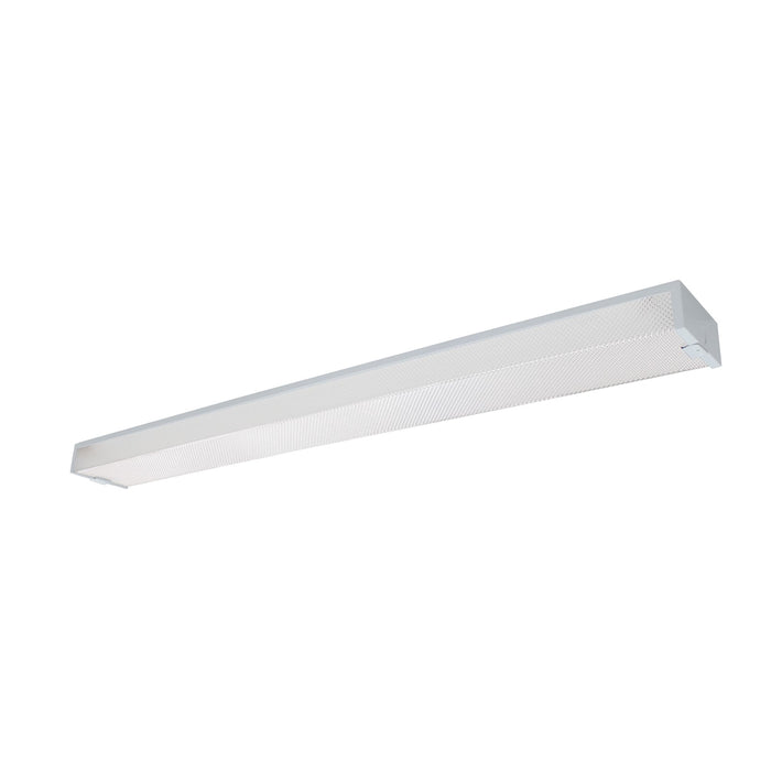 AFX Lighting Sofia 1 Light 48" Flush Mount, White/White
