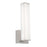 AFX Lighting Tad 1Lt 14" LED Wall Sconce, Nickel/Frosted - TADS0514LAJUDSN
