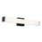 AFX Lighting Tad 1 Light 24" Vanity, Black/Frosted - TADV2404LAJUDBK