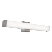 AFX Lighting Tad 1 Light 24" Vanity, Satin Nickel/Frosted - TADV2404LAJUDSN