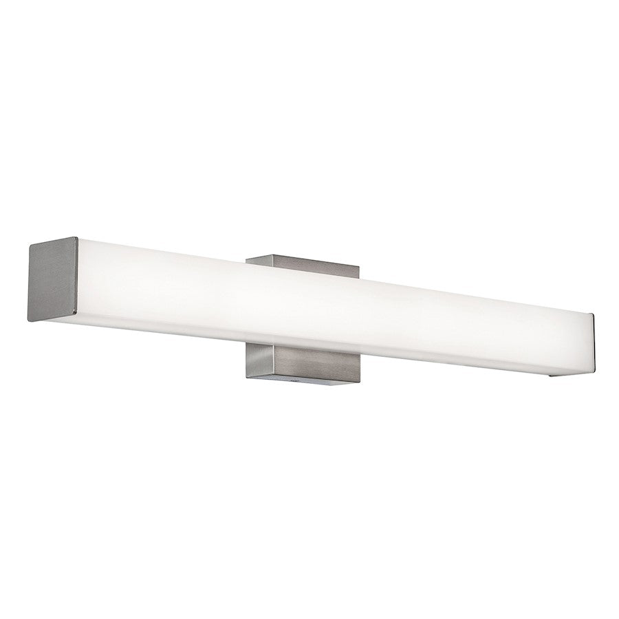 AFX Lighting Tad 1 Light 24" Vanity, Satin Nickel/Frosted - TADV2404LAJUDSN