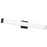 AFX Lighting Tad 1 Light 36" Vanity, Black/Frosted - TADV3604LAJUDBK