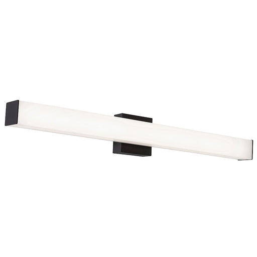 AFX Lighting Tad 1 Light 36" Vanity, Black/Frosted - TADV3604LAJUDBK