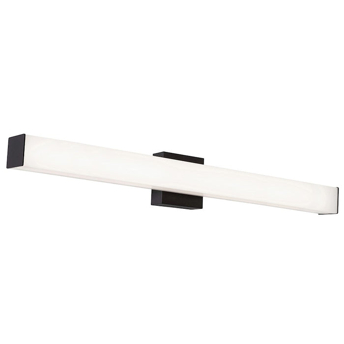 AFX Lighting Tad 1 Light 36" Vanity, Black/Frosted - TADV3604LAJUDBK