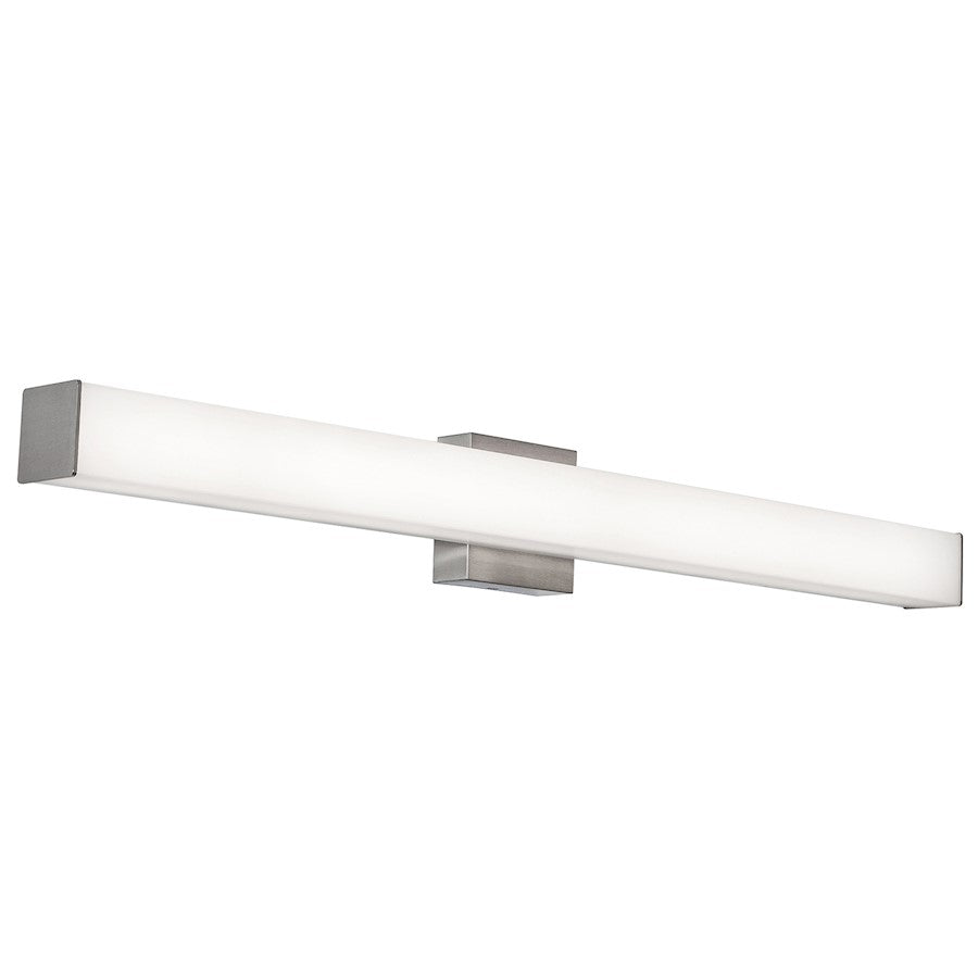 AFX Lighting Tad 1 Light 36" Vanity, Satin Nickel/Frosted - TADV3604LAJUDSN
