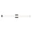 AFX Lighting Tad 1 Light 48" Vanity, Black/Frosted - TADV4804LAJUDBK