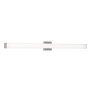 AFX Lighting Tad 1 Light 48" Vanity, Satin Nickel/Frosted - TADV4804LAJUDSN