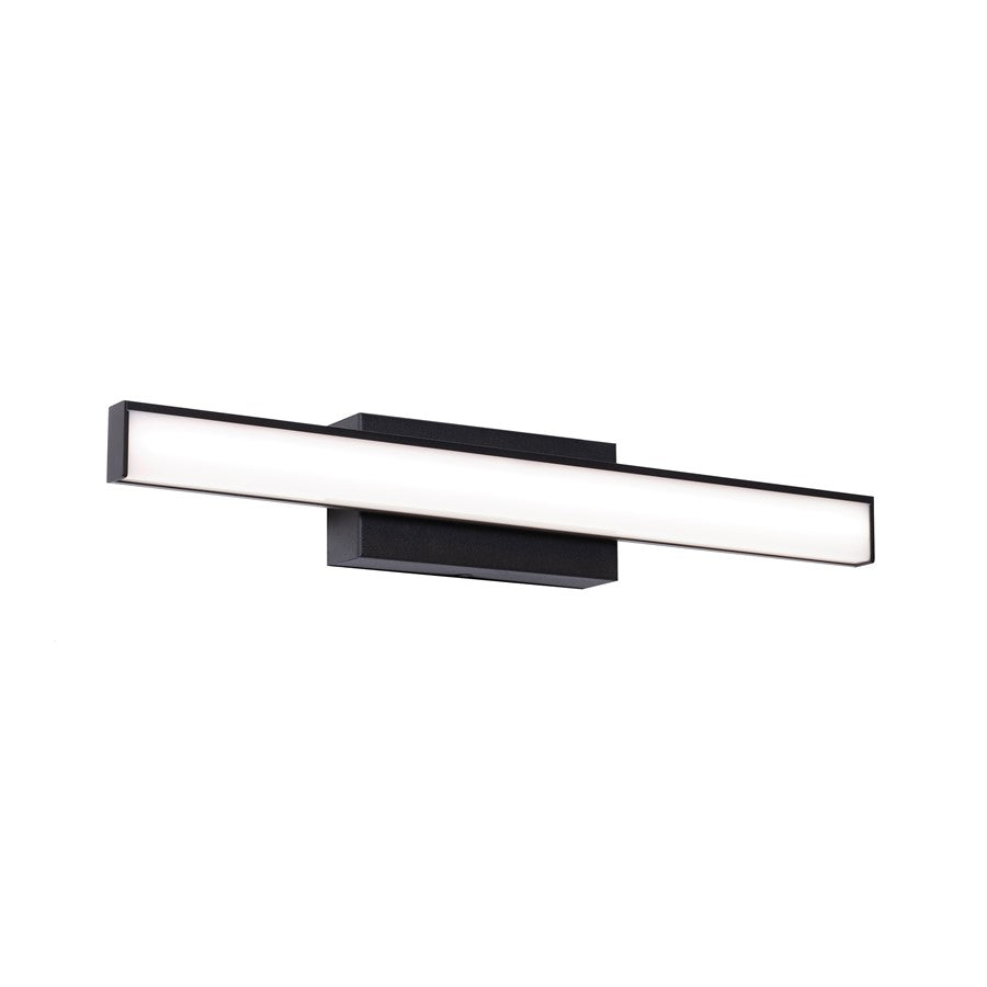 AFX Lighting Tonya 1LT 18'' LED Vanity, Black/White - TNYV1803LAJUDBK