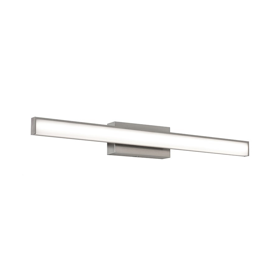 AFX Lighting Tonya 1LT 24'' LED Vanity, Satin Nickel/White - TNYV2403LAJUDSN