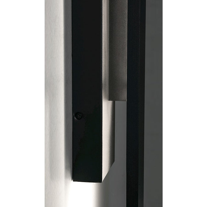 AFX Lighting Tru 1 Light 24" LED Outdoor Sconce, Black/White