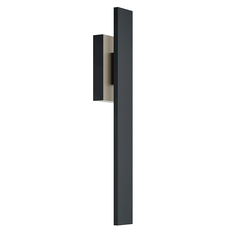 AFX Lighting Tru 1 Light 48" LED Outdoor Sconce, Black/White - TRUW0548LAJUDBK